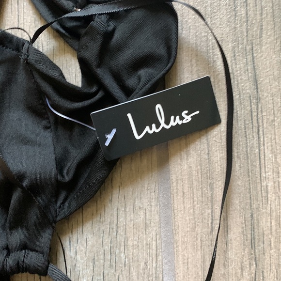 Lulu’s black dress with cross cross and cutouts - Picture 8 of 10